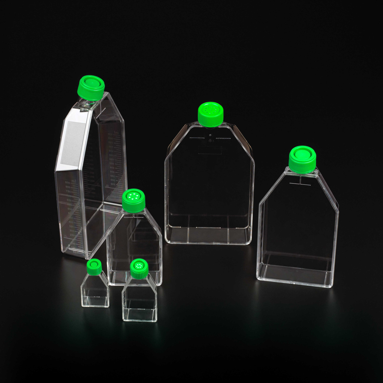 Tissue Culture Flask, 182 cm2, Vented Cap, Sterile, 5 per