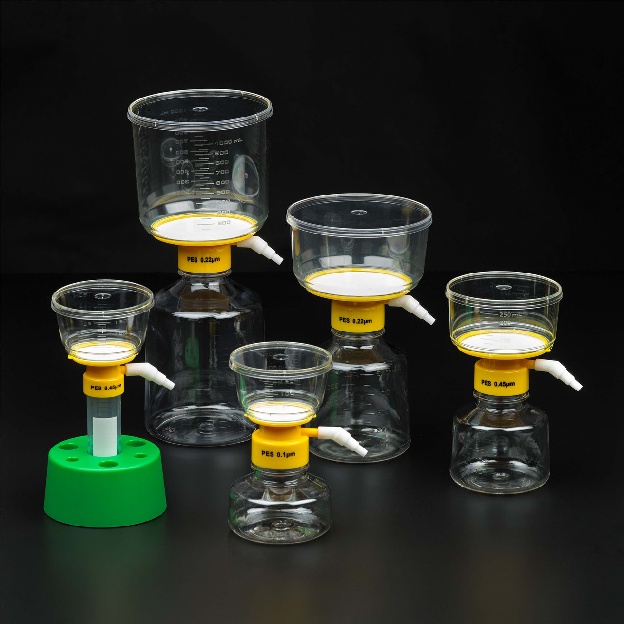 残欠　在銘兼之　合法サイズ Filter System, 500 mL, PES Filter Material, 0.22um, 90mm, Sterile