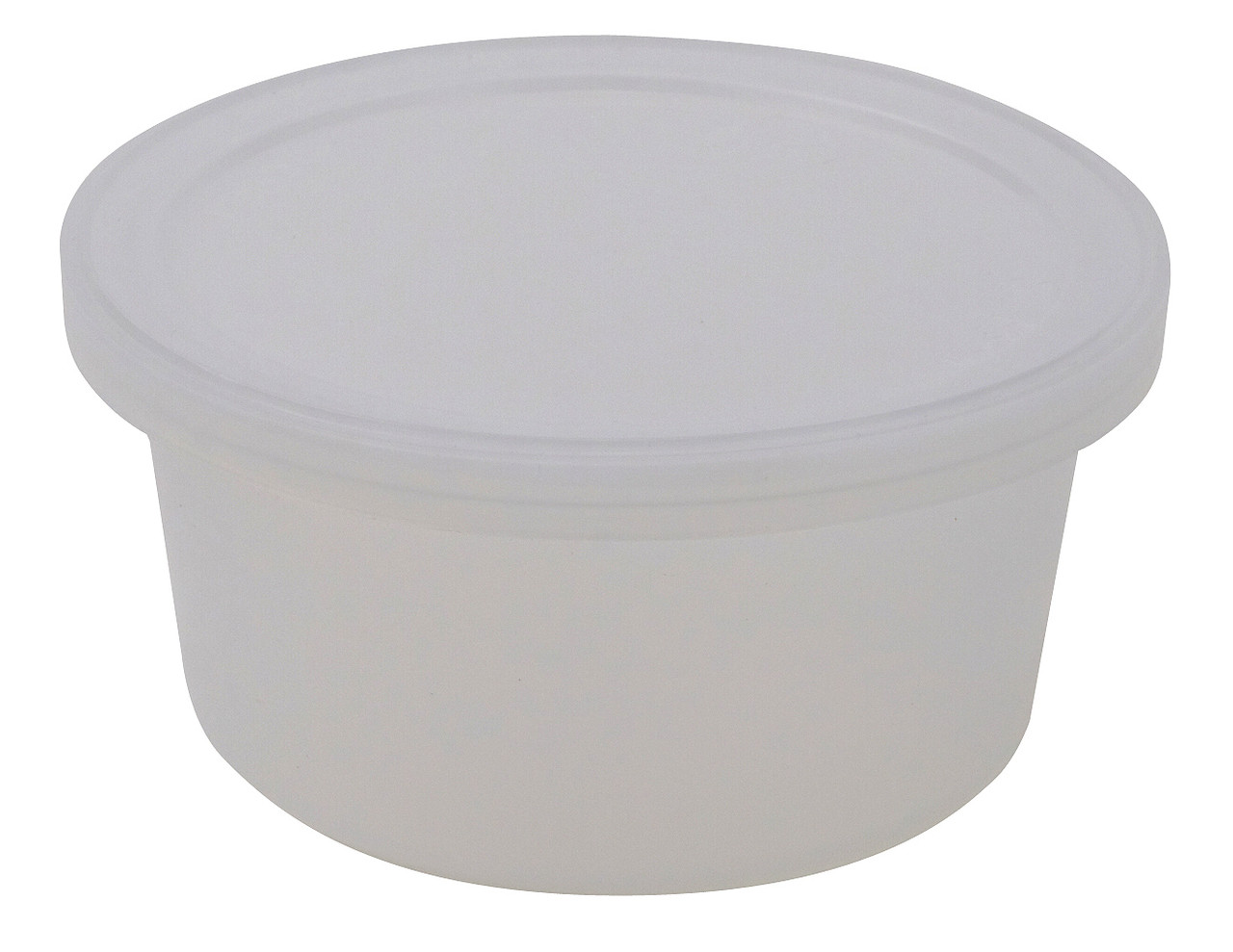 4oz (120mL) Polypropylene Translucent Storage Container with Snap