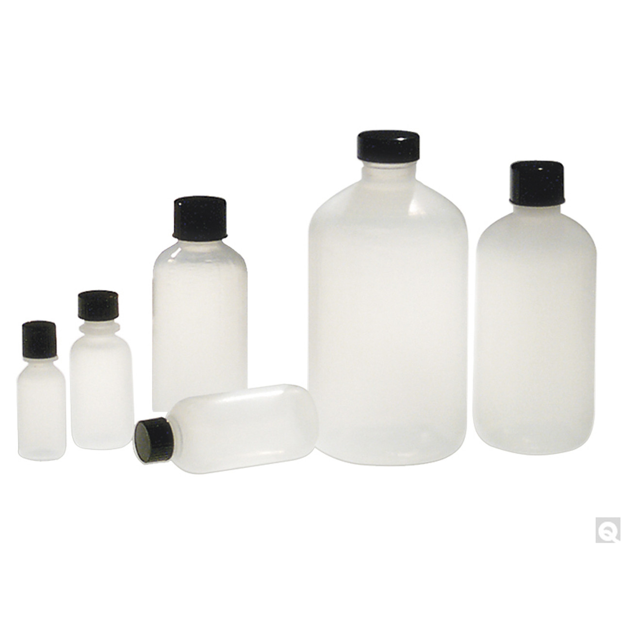 12 oz. Clear PET Plastic Bullet Bottle, 24mm 24-410