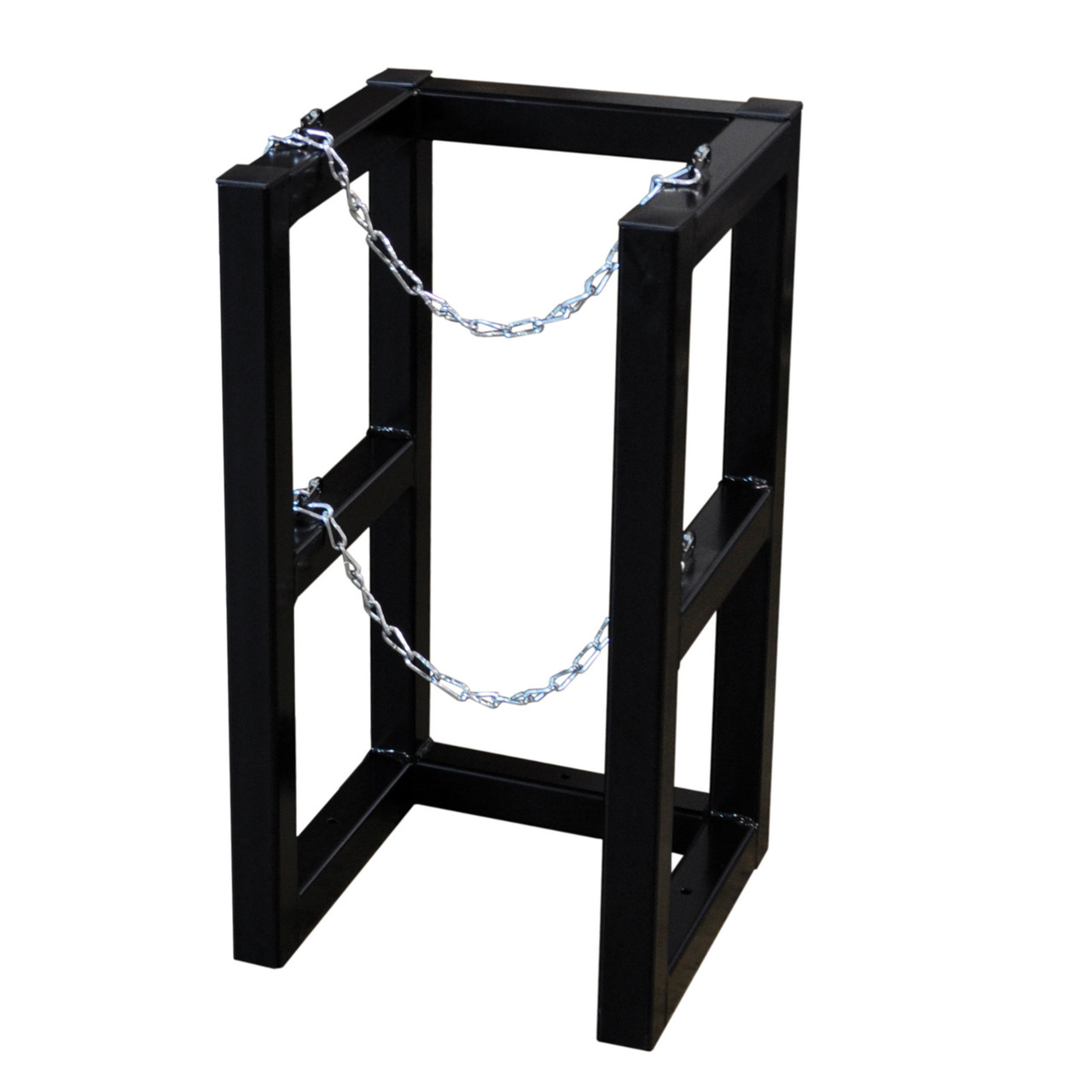 Gas Cylinder Barricade Rack, 1 Cylinder Capacity, 1 Wide / 1 Deep