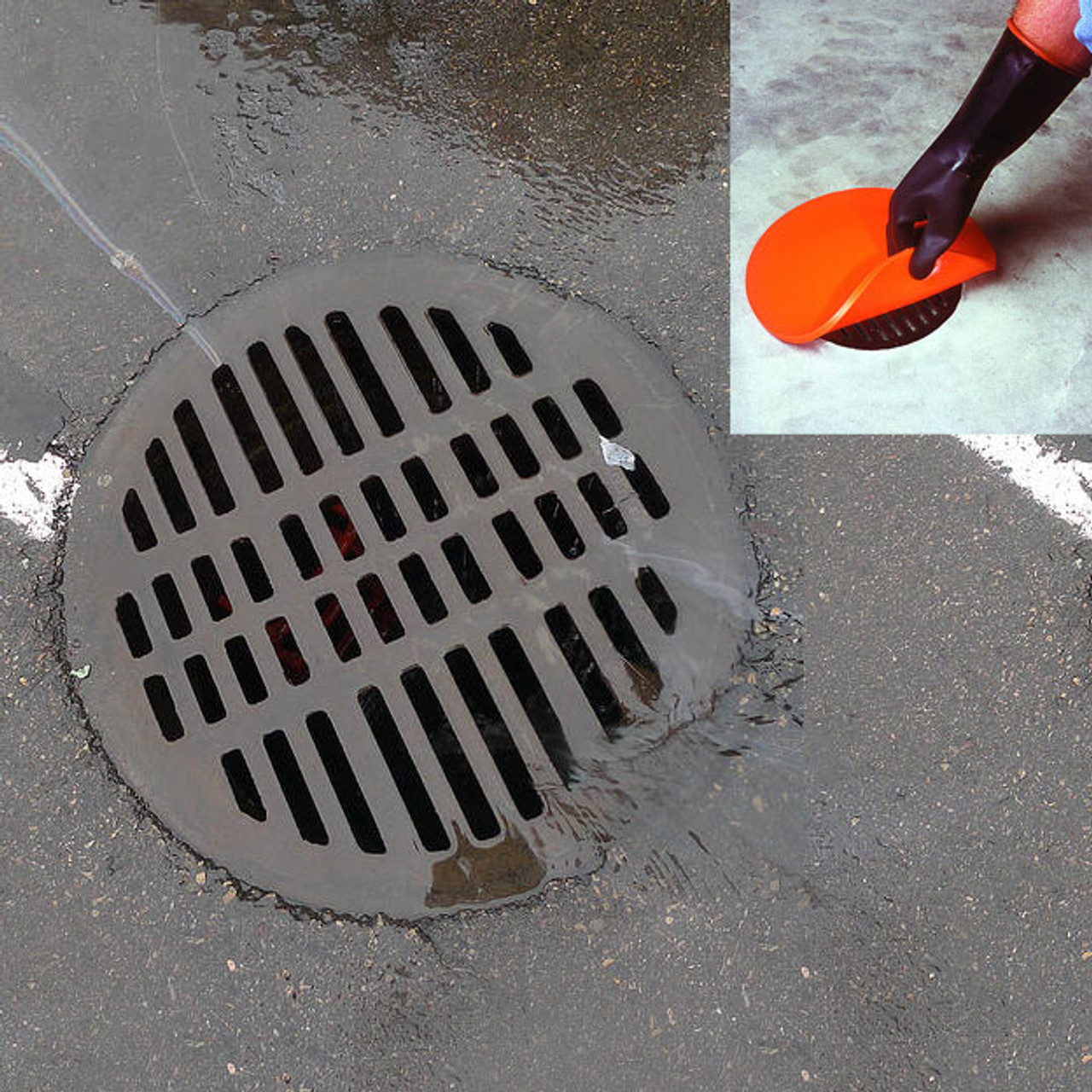 Storm Drain Cover for Runoff Control