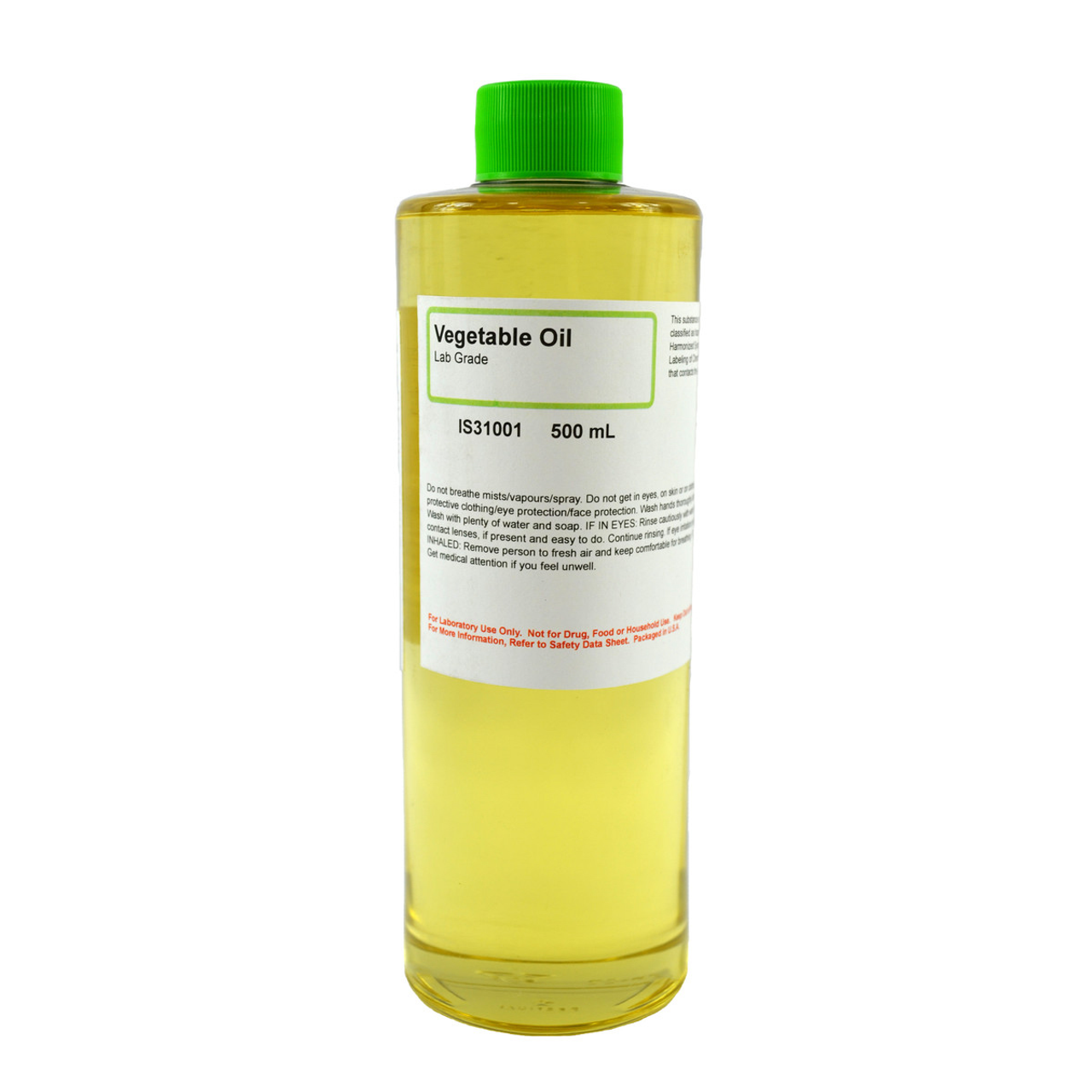 Vegetable Oil, Lab Grade, 500mL