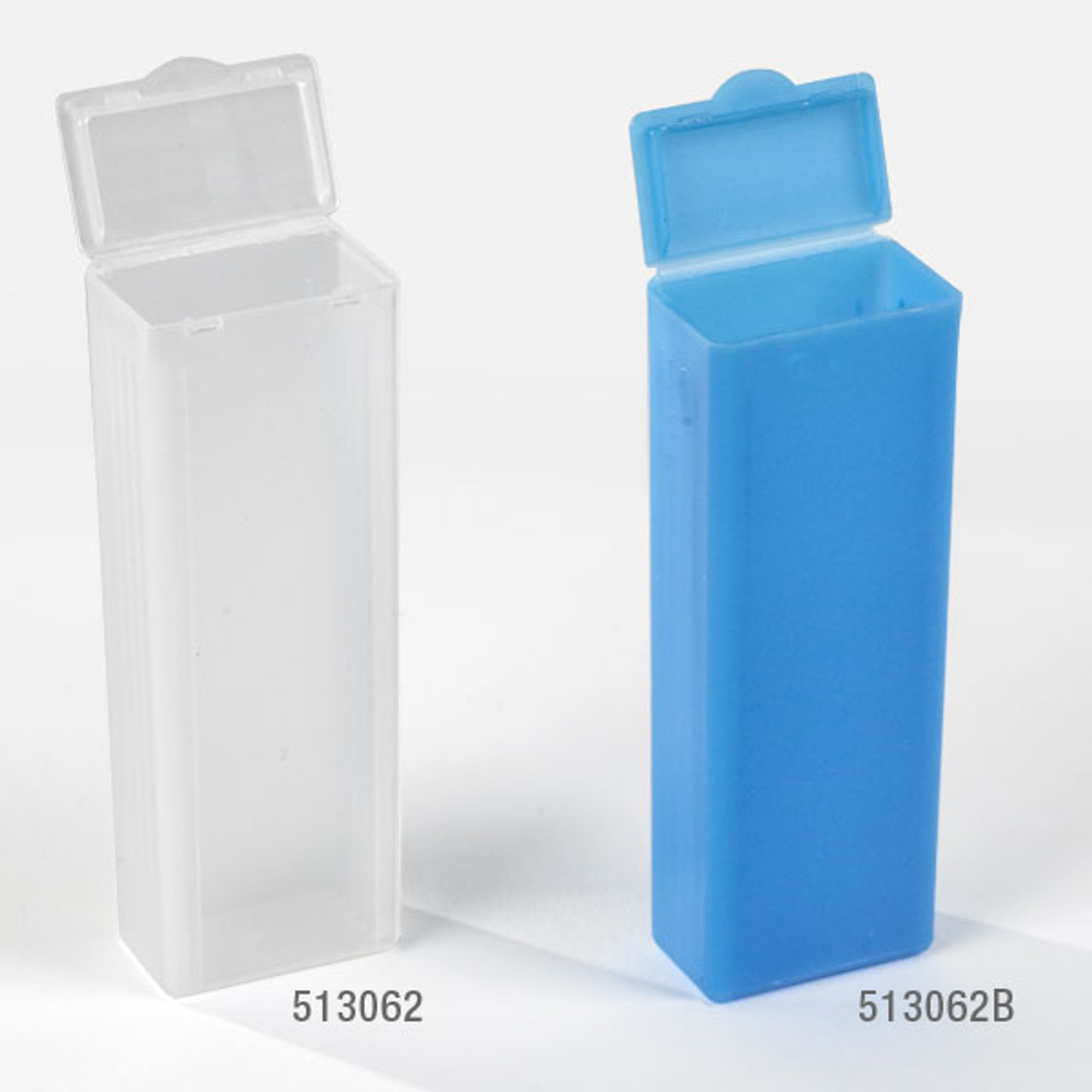 Plastic Slide Mailer, PP, for 5 Slides, Blue Flip Top Cap, case/1000