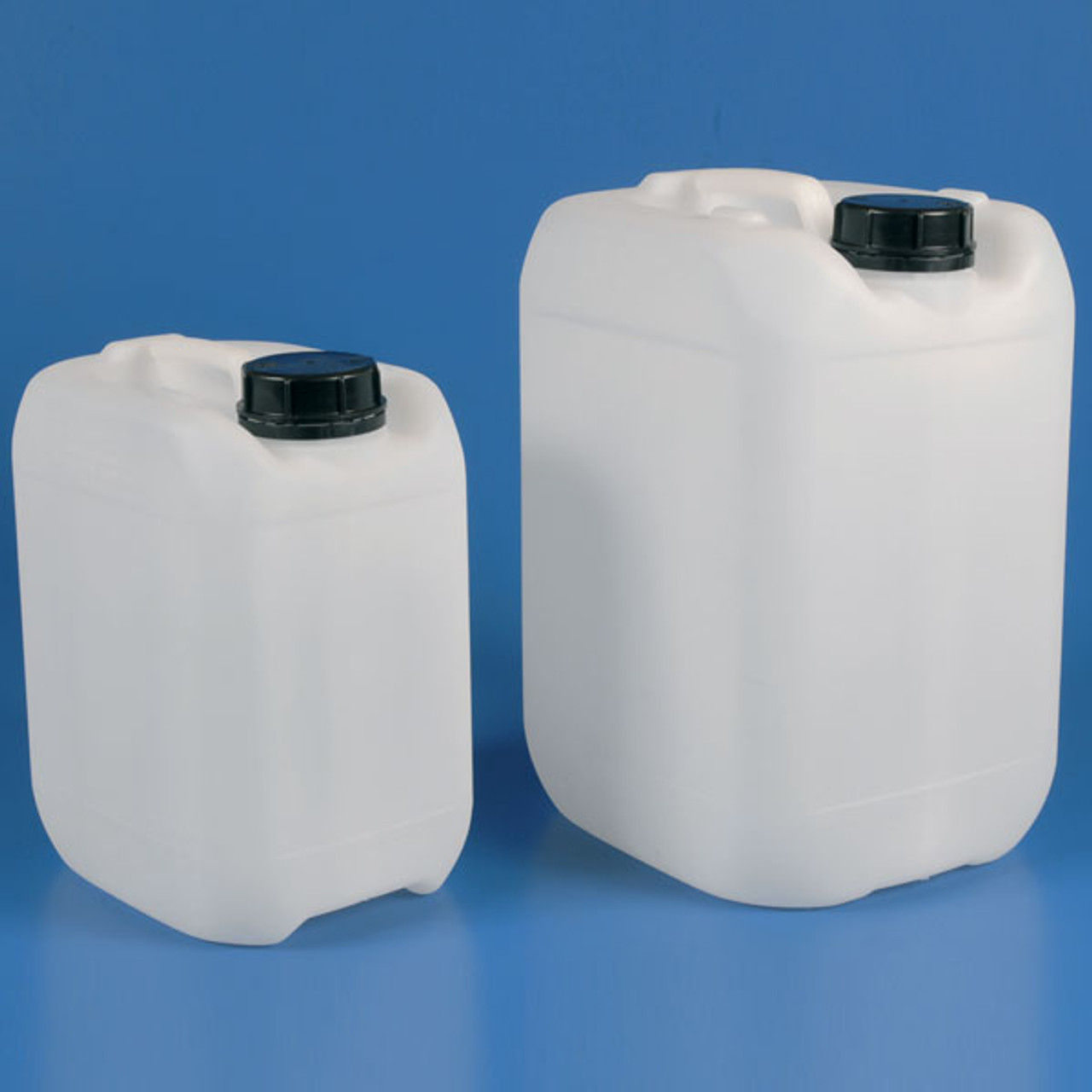 20L LITRE PLASTIC WATER CONTAINER CARRIER FOOD DRUM JERRYCAN JERRICAN BLUE  NEW