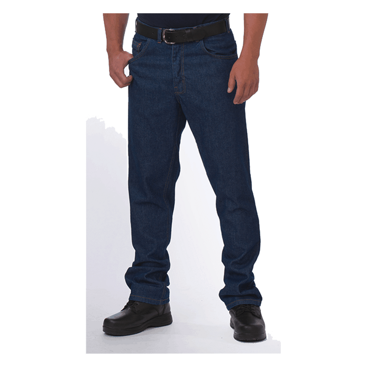 Relaxed Fit 5-Pocket Denim Jeans For Men