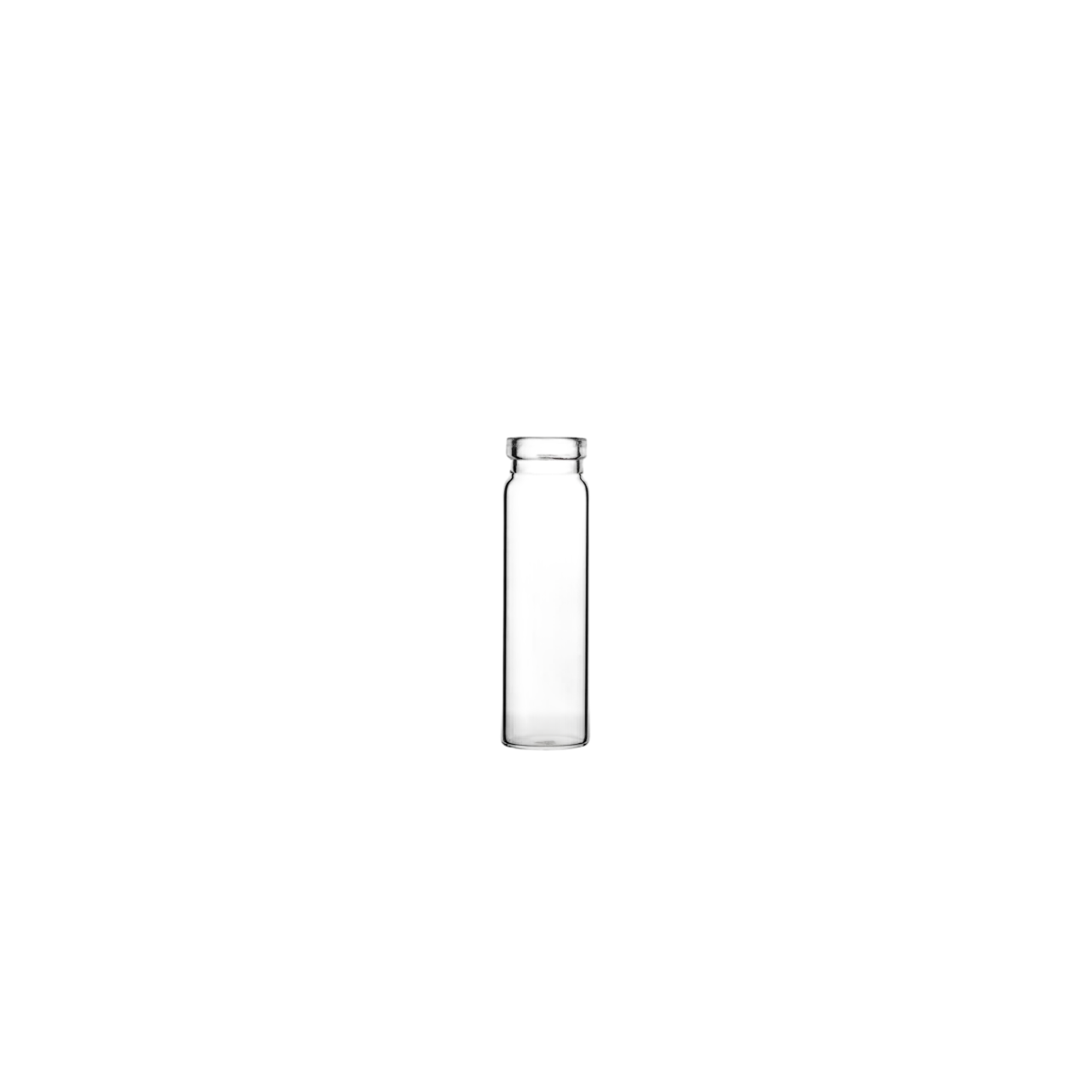 Lip Vials, Clear, Borosilicate Glass, 4 dram, PC5 Neck Finish, Stopper ...