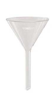 Borosil Funnels Short Stem Plain 60deg 25 MM ISO 4798 Borosilicate