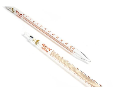 25 ML MOHR MEASURING PIPET In 1/10 ML SIBATA CLASS "A - Foto 11