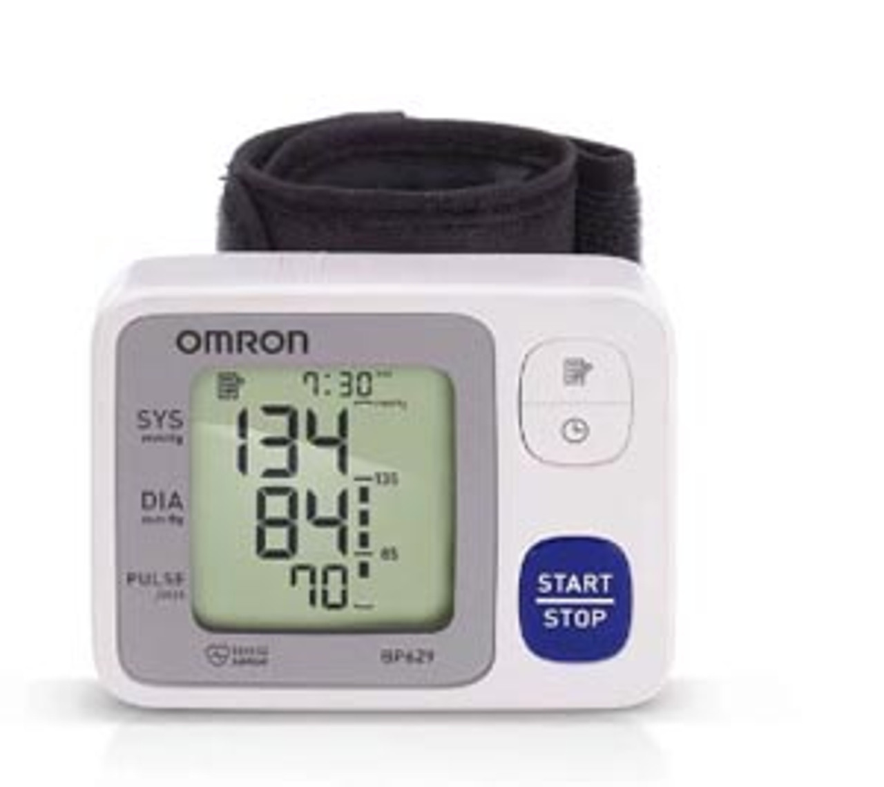 OMRON 3 Series Wrist Blood Pressure Monitor (BP6100); 60-Reading Memory  with Irregular Heartbeat Detection