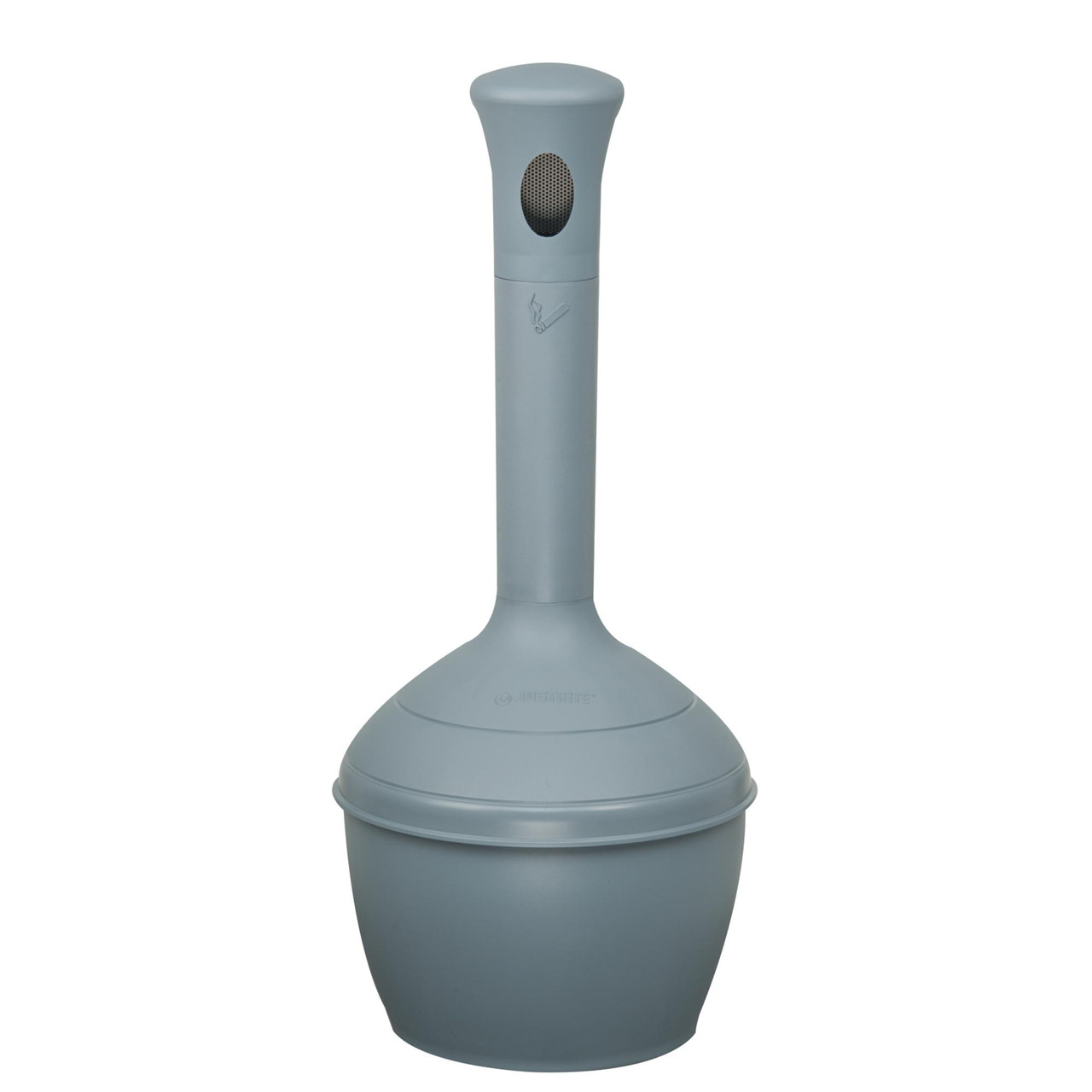 cigarette waste receptacle Deco Black Plastic Outdoor Ashtray 4 Gallon | 26800D Do not accept any item that is classified as sharp Justrite 268501 Elite Smokers Cease-Fire