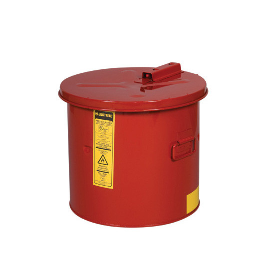 Justrite® 5 gallon Steel Dip Tank, Manual Cover and Fusible Link