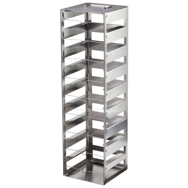 Nalgene 5036-0009 CryoBox, Freezer Racks, 9x9 Box, 1.2/2mL, 9