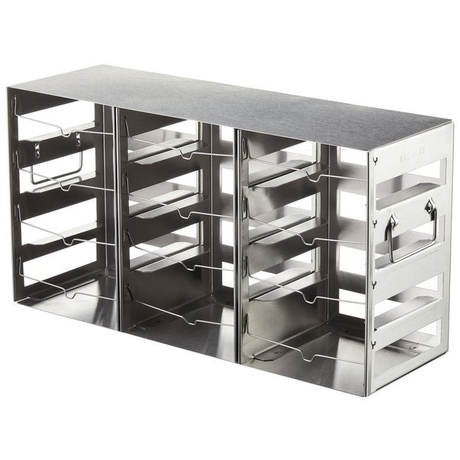 Nalgene 5038-4322 Horizontal CryoBox Freezer Racks, 1.2/2mL, 12