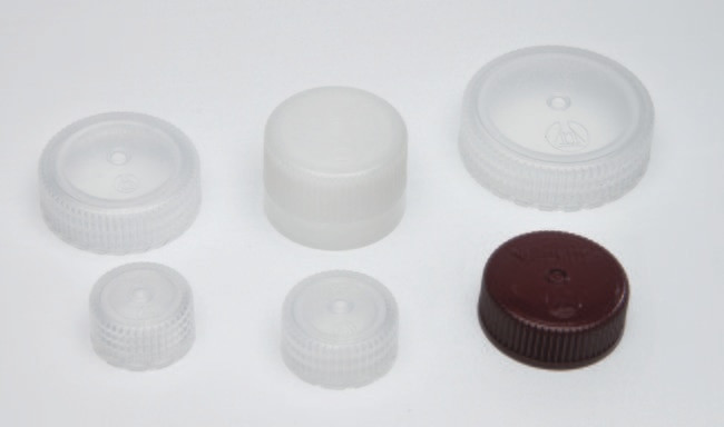 Nalgene® 712150-0430 Replacement Screw Caps, 43mm, PP, case/12