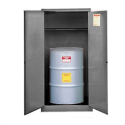 Justrite® Flammable Drum 55 gal Gray, SelfClosing