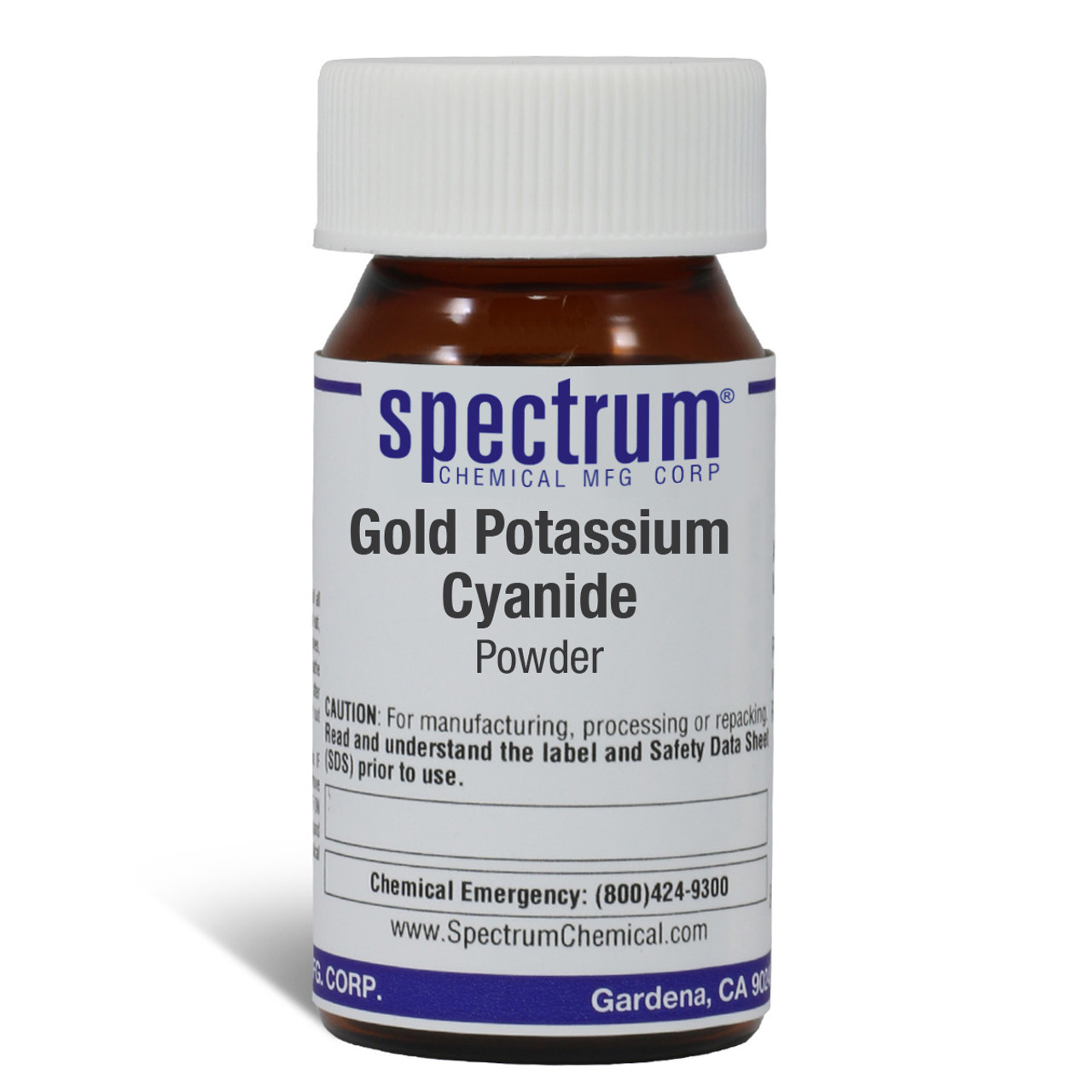 Gold Potassium Cyanide Powder, 10g, Each