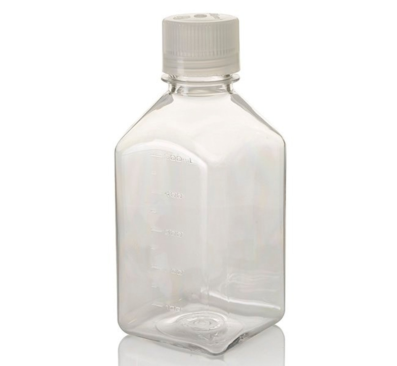 Thermo Scientific Nalgene Square PETG Media Bottles with Closure