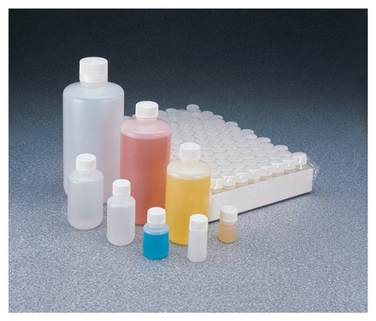 Nalgene® 342089-0002 2oz HDPE, Sterile Bottles with Polypropylene