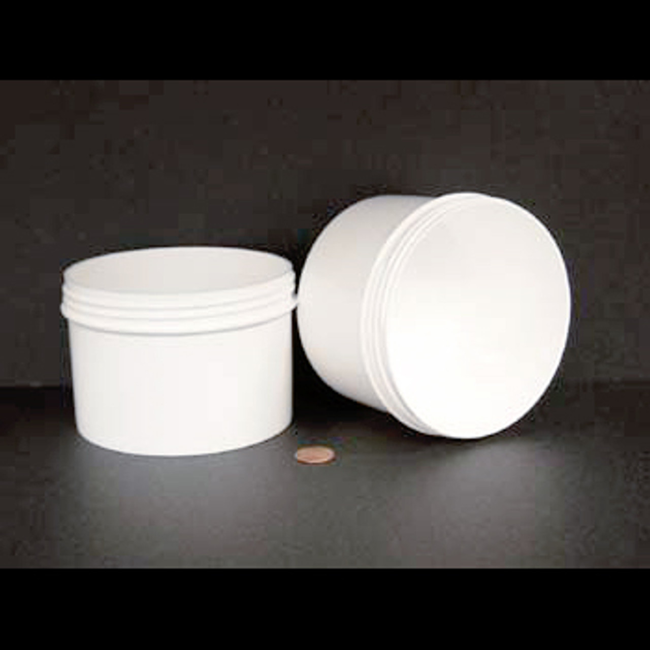 Bulk 24oz 120mm Polypropylene Jars, 650mL (no caps), case/120