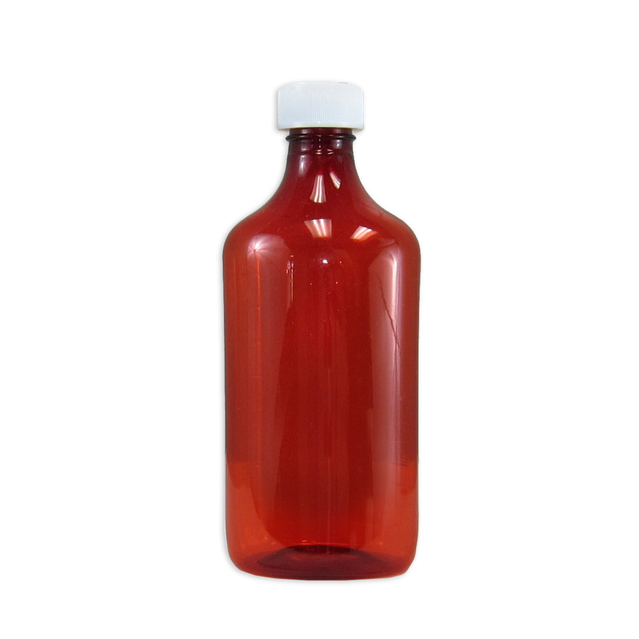 500ml Amber Sirop Bottle with Screw Cap 