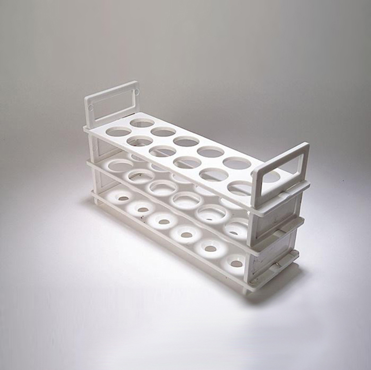 test tube rack with 4 test tubes