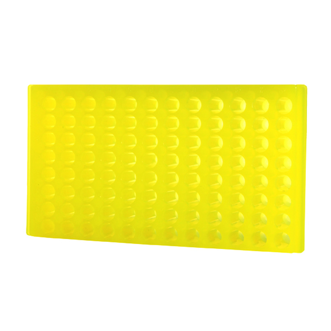 Square-Well Sealing Mats for 96-Well Plates, Clear, Spray Coated PTFE/Silicone, 5-Pk.