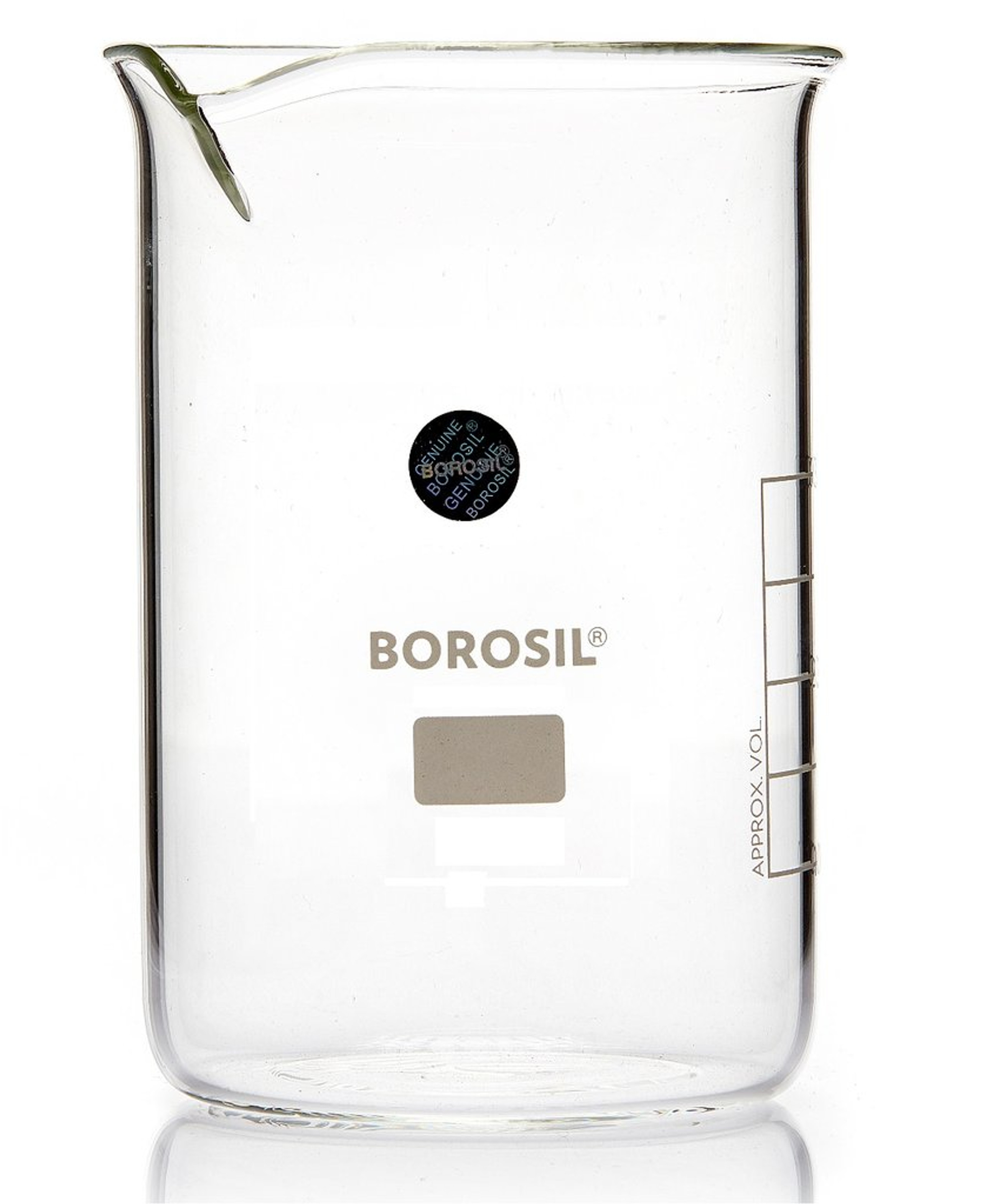 Borosil Tall Form Beaker With Spout 250ml 6380