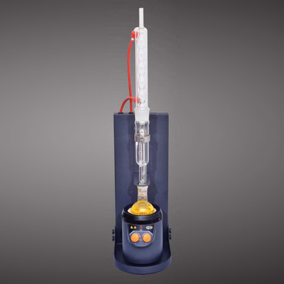 soxhlet extractor setup