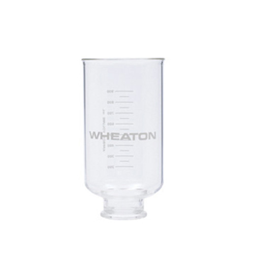 Wheaton® 500mL Borosilicate Glass Funnel for 47mm Vacuum Filtration Assemblies, Funnel Only