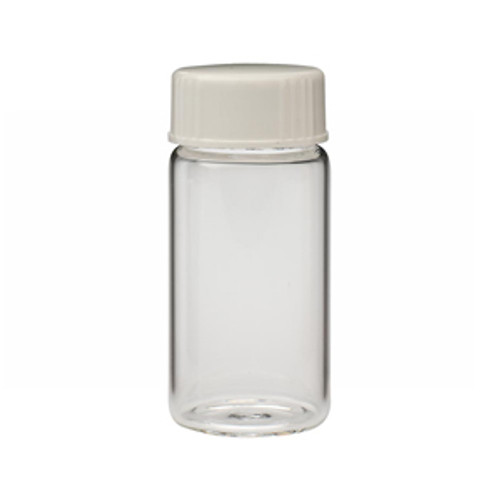 Wheaton® 20mL LS Scintillation Vials, Borosilicate Glass, 24-400 Thermoset Screw Cap, Foil Liner, case/500