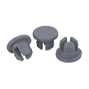 Case of 1000 Wheaton® 20mm Ultra Pure 3-Leg Stoppers (Product Code: DWK-W224100-407).