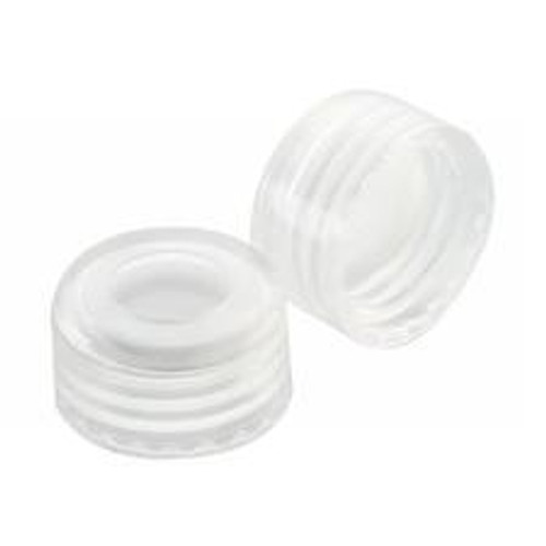 Image of a case containing 1000 Wheaton® ABC 9mm Open Top Screw Caps with .010 PTFE Liner (Product Code: DWK-W225336-06).