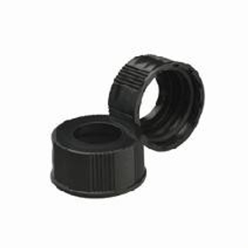 Case of 200 Wheaton® 15-425 Black Phenolic Caps, No Liner (Product Code: DWK-W240509).