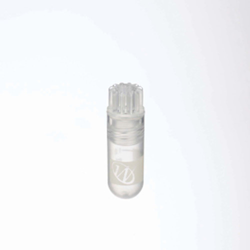 Wheaton® 1.2mL Internal Threaded RB CryoElite, Natural Cap, Label, sterile, case/500