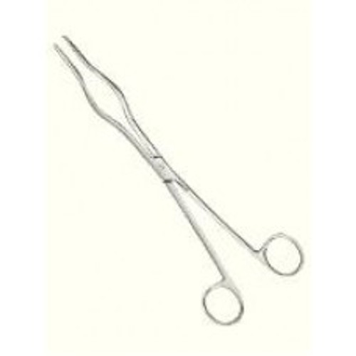 Stainless Steel Tongs, Precision Rivet, Serrated, 9.5", each