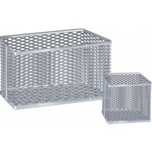 Aluminum Lab Ware Cleansing Basket, 12.9" x 9" x 7", each