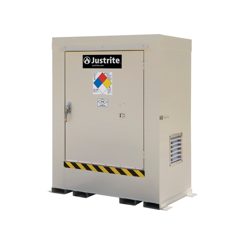 Outdoor Storage Locker, Non-Combustible, 2-Drum with Explosion Relief