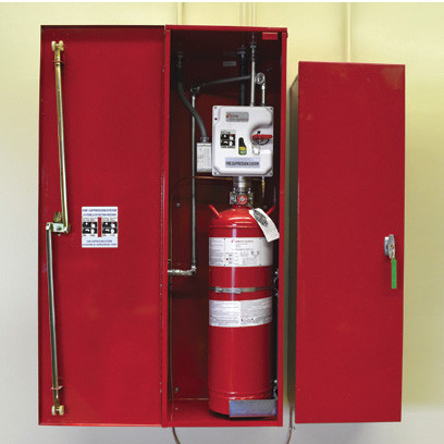 Justrite® Fire Suppression, Standard-4 thru 16-Drum