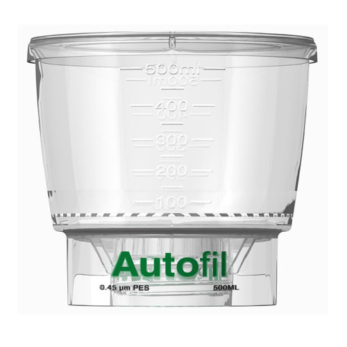 Autofil Funnel Only, 500ml, 0.45um PES Case/24