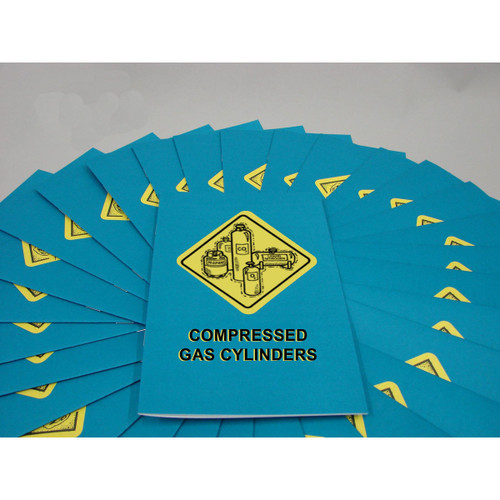 MARCOM Employee Booklets, Compressed Gas Cylinder, pack/8