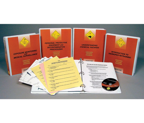 Safety Training: HAZWOPER 8 Hour Annual Retraining DVD Package