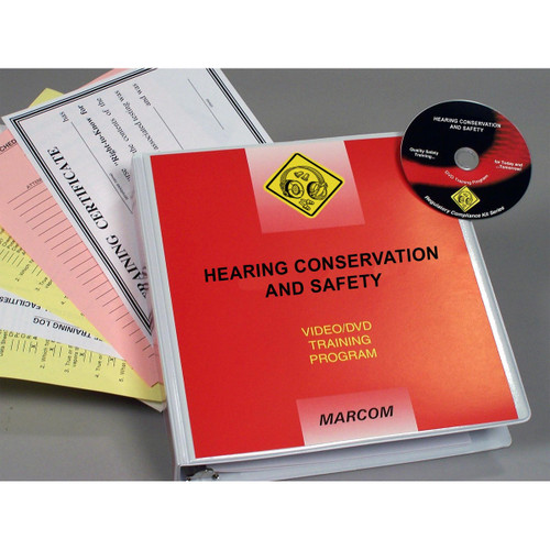Safety Training Program, Hearing Conservation and Safety, DVD or USB, English or Spanish, each