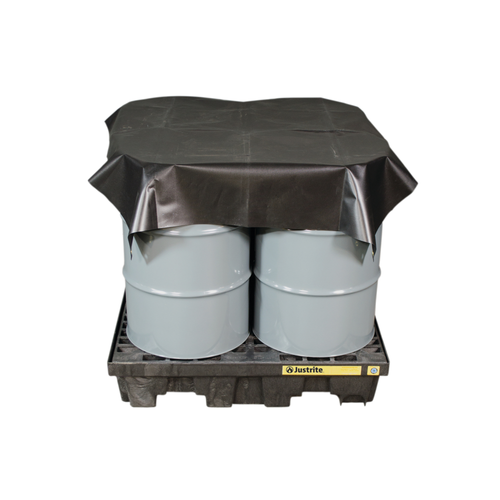 Justrite® Waterproof Tarp, 10'W x 20'L 
