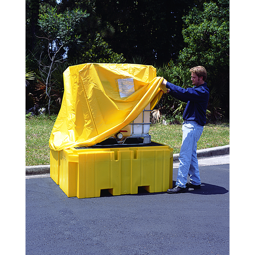 IBC Spill Pallet Plus Pullover Cover