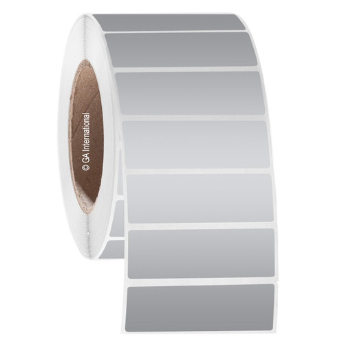 NitroTAG - Cryogenic Barcode Labels for Liquid Nitrogen Storage, Silver, 3" x 1", 1000 labels/roll