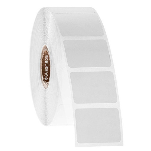 NitroTAG - Cryogenic Barcode Labels for Liquid Nitrogen Storage, White, 1.25" x 1", 1000 labels/roll