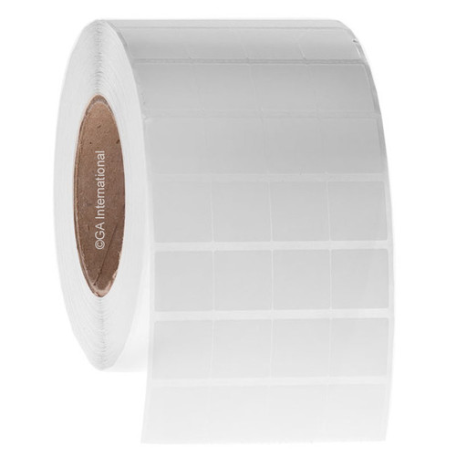 NitroTAG - Cryogenic Barcode Labels for Liquid Nitrogen Storage, White, 1" x 1", 4000 labels/roll