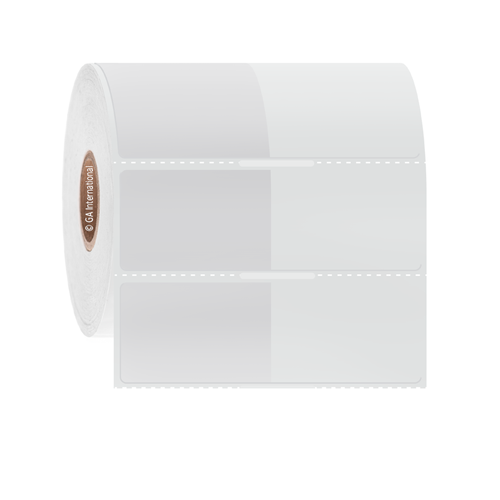 CryoSTUCK - Cryogenic Thermal-Transfer Labels for Frozen Vials & Tubes, Yellow, 1.5" x 1" + 1.5" wrap, 1000 labels/roll