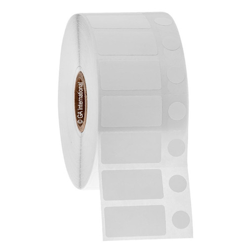 Cryo-DirectTAG - Cryogenic Labels for Direct Thermal Barcode Printers, White, 1.25" x 0.625" + 0.375'' (circle) / 31.75mm x 15.9mm + 9.5mm (circle), 2,000 label sets/ roll Cryo-DirectTAG - Cryogenic Labels for Direct Thermal Barcode Printers, White, 1.25" x 0.625" + 0.375'' (circle) / 31.75mm x 15.9mm + 9.5mm (circle), 2,000 label sets/ roll